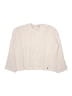 Justice 100% Recycled Polyester Ivory Cardigan Size 16 - photo 1