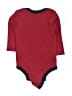 Nike 100% Cotton Color Block Red Long Sleeve Onesie Size 60 - 70 cm - photo 2