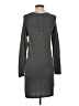 Mango Solid Gray Casual Dress Size XXS - photo 2