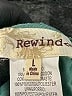 Rewind 100% Cotton Paisley Teal Shorts Size L - photo 3