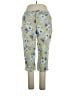 Gloria Vanderbilt Floral Green Jeans Size 16 - photo 1