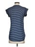 Express Stripes Blue Short Sleeve Henley Size XS - photo 2