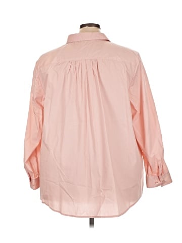 Roaman's Long Sleeve Button-Down Shirt (view 2)