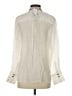 Soft Surroundings 100% Rayon Ivory Long Sleeve Blouse Size S - photo 2