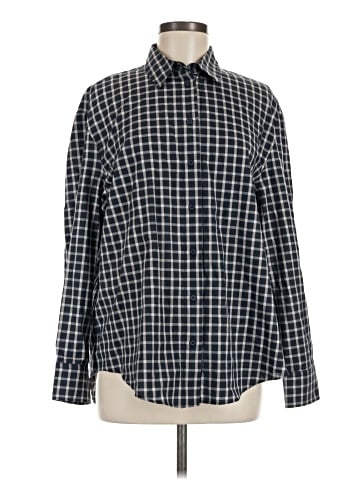 Zara Long Sleeve Button-Down Shirt (view 1)