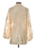Soft Surroundings 100% Polyester Gold 3/4 Sleeve Blouse Size S - photo 2
