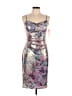 City Studio Metallic Silver Cocktail Dress Size XL - photo 1