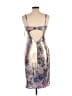City Studio Metallic Silver Cocktail Dress Size XL - photo 2