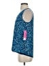 Lilly Pulitzer 100% Polyester Animal Print Blue Sleeveless Blouse Size XS - photo 5