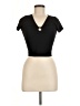 RSQ Black Short Sleeve Top Size M - photo 1