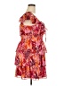 City Studio 100% Polyester Paisley Pink Cocktail Dress Size XXL - photo 4