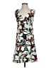 Milly Print Blue Cocktail Dress Size 4 - photo 1