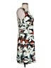 Milly Print Blue Cocktail Dress Size 4 - photo 4