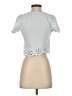 Thirty/Thirty Blue Short Sleeve Top Size S - photo 2
