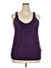 Judith 100% Rayon Purple Tank Top Size 2X - photo 1