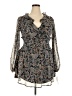 City Studio Paisley Gray Casual Dress Size XXL - photo 1