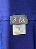 Dots Solid Blue Formal Skirt Size 18 - photo 4