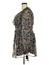 City Studio Paisley Gray Casual Dress Size XXL - photo 5