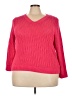 Talbots 100% Cotton Pink Pullover Sweater Size 3X - photo 1