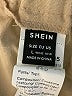 Shein Solid Gold Shorts Size L - photo 3