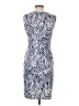 Samantha Brown Animal Print Blue Cocktail Dress Size S (petite) - photo 2