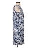 Samantha Brown Animal Print Blue Cocktail Dress Size S (petite) - photo 4