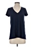Lilly Pulitzer 100% Cotton Solid Blue Short Sleeve Top Size S - photo 1