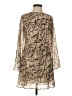 B. Darlin 100% Polyester Animal Print Tan Cocktail Dress Size 5 - photo 1