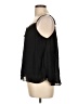 Blu Pepper 100% Polyester Black Sleeveless Blouse Size L - photo 5