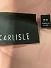 Carlisle 100% Polyester Pink Trenchcoat Size 12 - photo 6