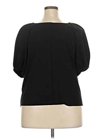 Anne Klein Short Sleeve Blouse (view 2)