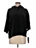 Donna Karan New York Solid Black Poncho Size M - photo 1