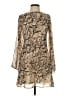 B. Darlin 100% Polyester Animal Print Tan Cocktail Dress Size 3 - photo 1