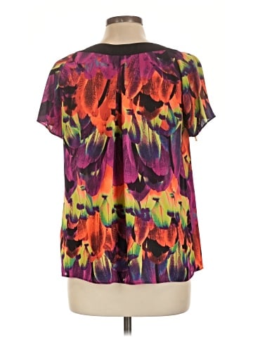 Worthington Short Sleeve Blouse (view 2)