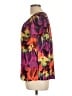 Worthington Purple Short Sleeve Blouse Size L - photo 5