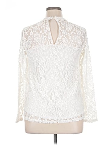 Paper Tee Long Sleeve Blouse (view 2)