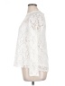Paper Tee Ivory Long Sleeve Blouse Size XL - photo 5