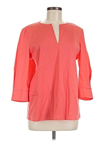 Lafayette 148 New York 3/4 Sleeve Blouse (view 1)