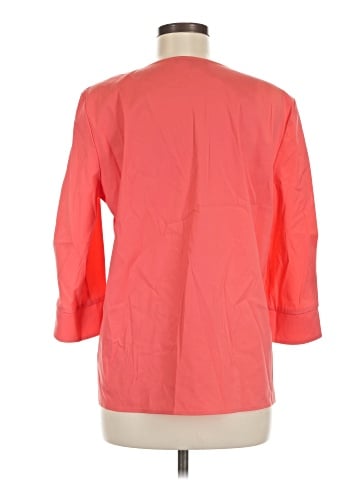Lafayette 148 New York 3/4 Sleeve Blouse (view 2)