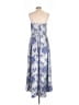 Cachet Floral Blue Cocktail Dress Size 10 - photo 2
