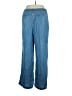 Lands' End 100% Lyocell Blue Casual Pants Size 16 - photo 2