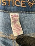 Justice 100% Polyester Blue Jeans Size 12 - photo 3