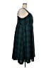 Torrid 100% Polyester Plaid Teal Casual Dress Size 3X Plus (3) - photo 4