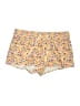 Roxy Floral Yellow Shorts Size 10 - photo 1