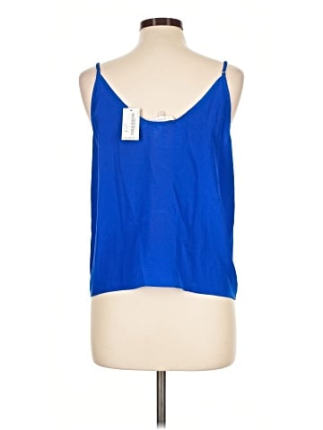 Lavender Brown Sleeveless Silk Top (view 2)