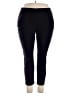Lane Bryant Solid Black Active Pants Size 20 R - photo 1