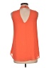 Takara 100% Polyester Orange Sleeveless Top Size M - photo 2