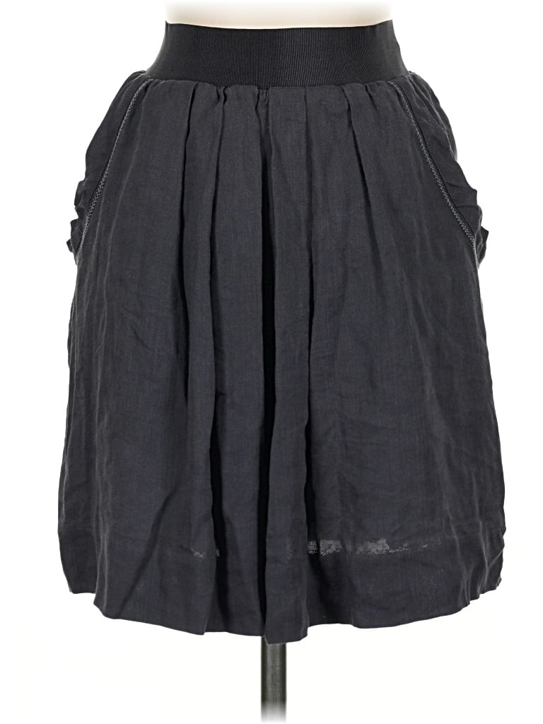 Pre-owned Leifsdottir Silk Skirt In Gray