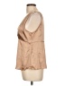 George 100% Polyester Tan Sleeveless Blouse Size L - photo 5