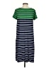 Max Studio Stripes Green Casual Dress Size S - photo 2